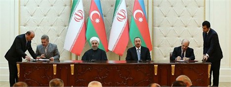 توافق ایران و آذربایجان برای توسعه همکاری در حوزه‌های انرژی، صنعت، ارتباطات و حمل و نقل