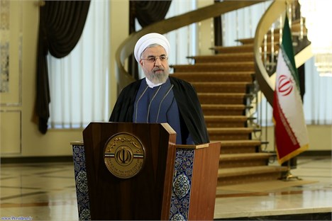 روحانی: حفظ حقوق هسته‌ای، رفع تحریم‌ها و تعامل سازنده با جهان مبنای مذاکرات بوده و خواهد بود