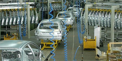 ۷۱۷ هزار دستگاه خودروی سواری در کشور تولید شد