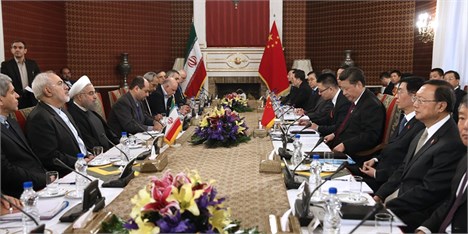 امضای ۷ سند همکاری بین ایران و چین