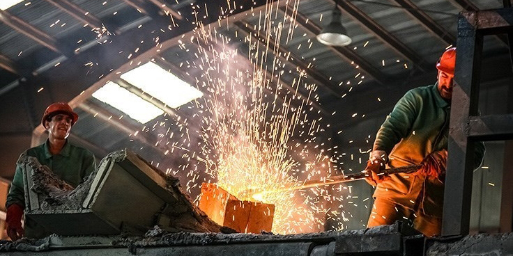 تولید 5174 تختال ثبت رکورد جدید در کارخانه فولاد هرمزگان