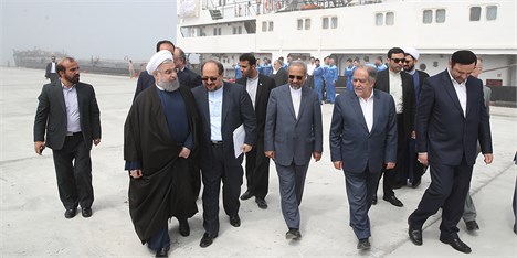 افتتاح مجتمع بندری کاسپین و آغاز عملیات ساخت اسکله مارینا و بزرگ‌ترین آکواریوم ایران
