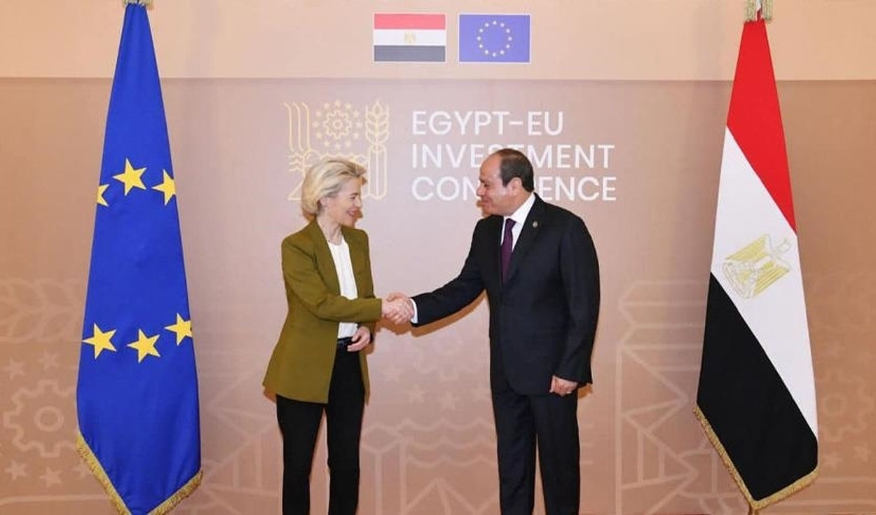 قرارداد‌های سرمایه گذاری اروپا با مصر به مبلغ ۴۰ میلیارد یورو